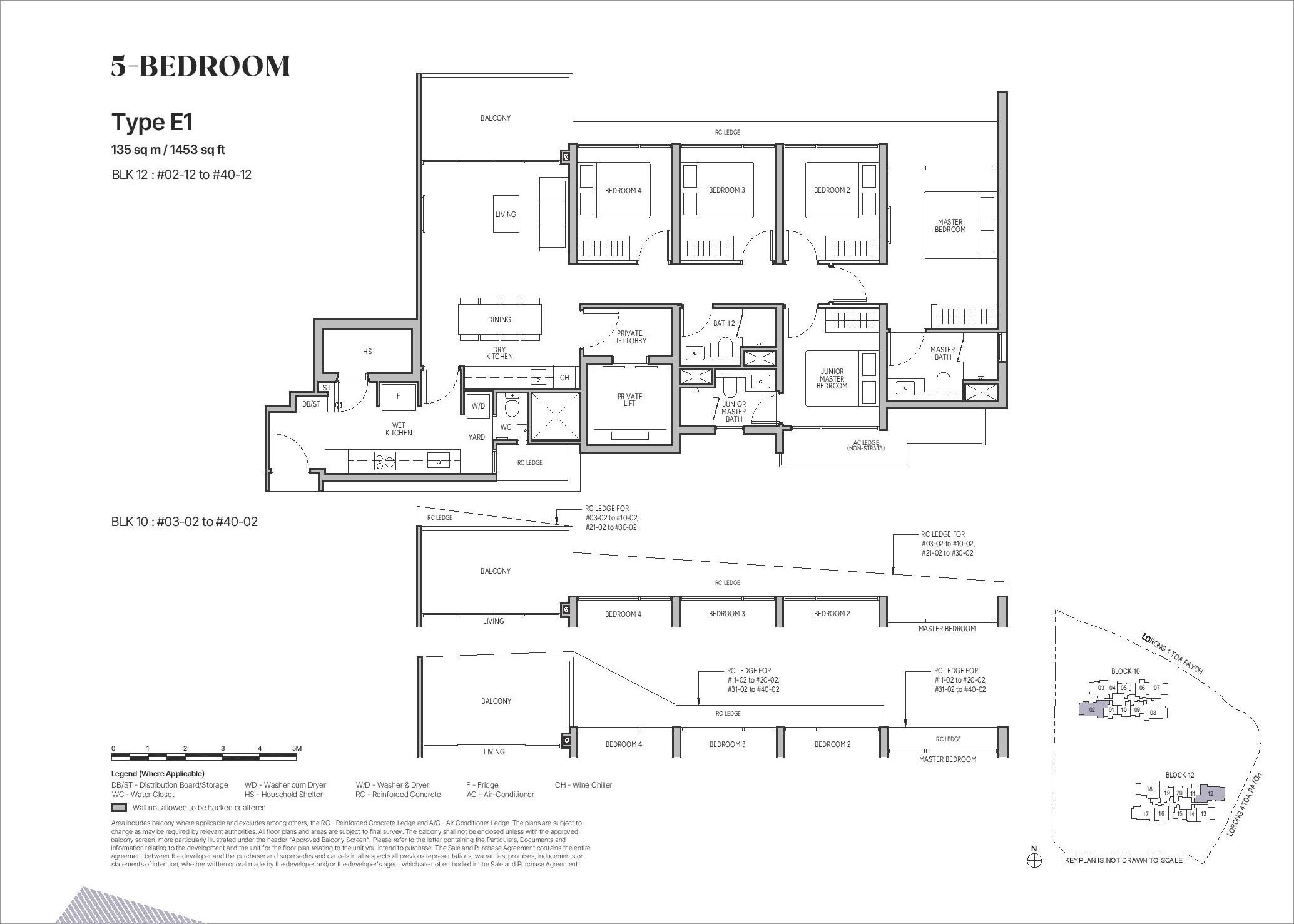 The Orie Floor Plan 5 Bedroom